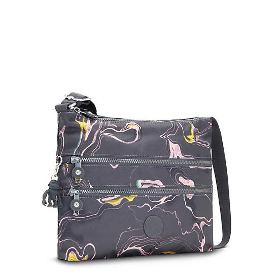 Bolsos Cruzados Kipling Alvar Printed Grises Multicolor | MX 1068CT